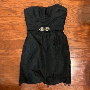BCBGMAXAZRIA Little Black Dress / Size 4 / Strapless